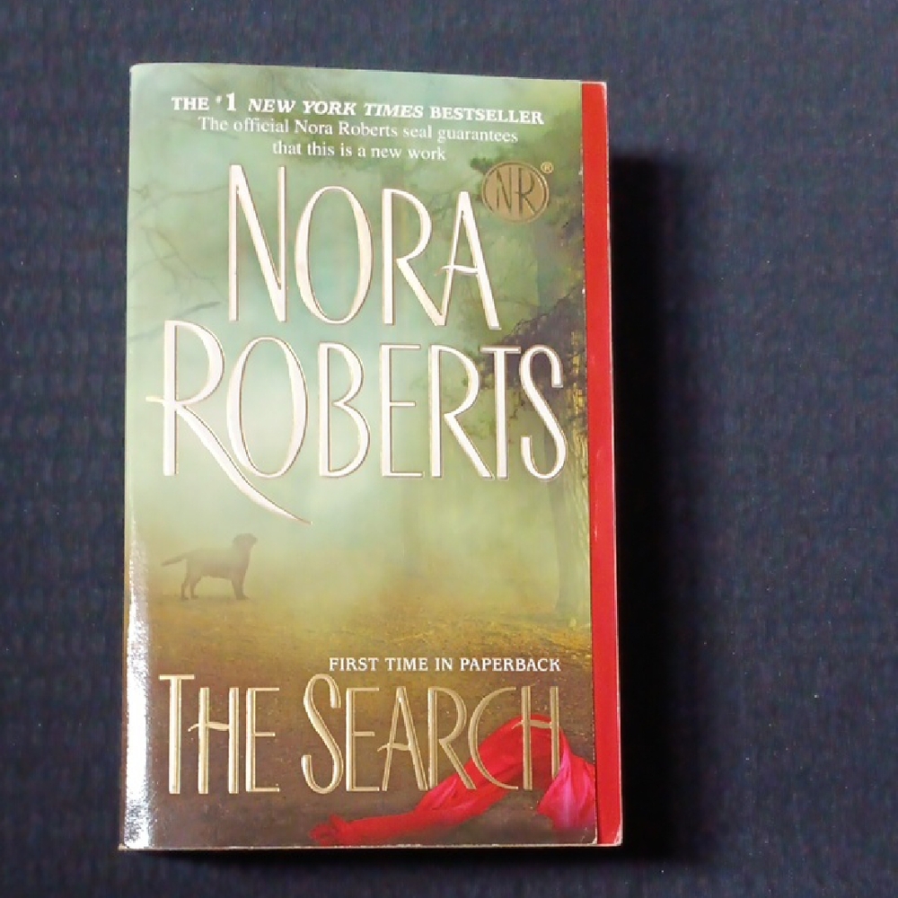 Nora Roberts 'The Search' Paperback Book
